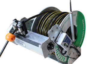 Reel Tuff - hose reel for pesticide control and weediciding